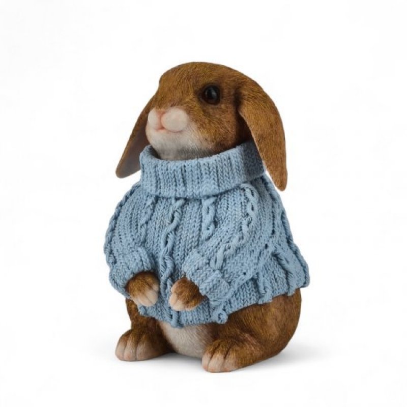 Hase mit Pulli, H36 cm